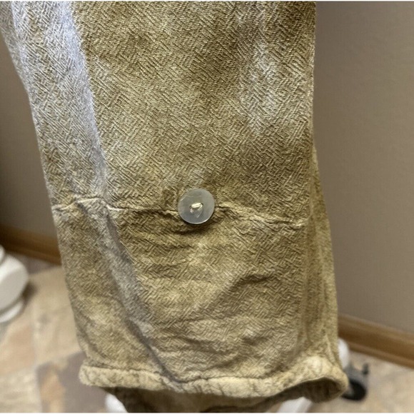 OH MY GAUZE cotton Relaxed Fit matching pants set top Lagenlook Boho S/M - Picture 3 of 16